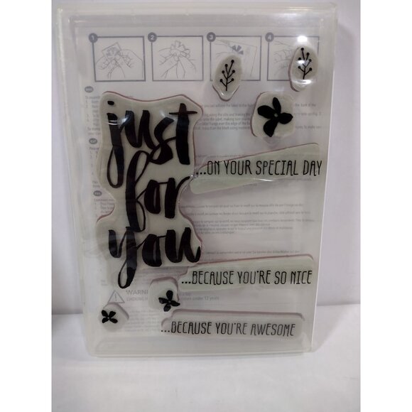 Scrapbooking Stamp Set Botanicals For You Simply Wonderful Solos H Stampin Up - Picture 7 of 16